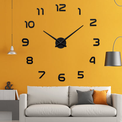 Reloj de Pared Grande Creativo de Acrílico DIY (Estilo Nórdico)