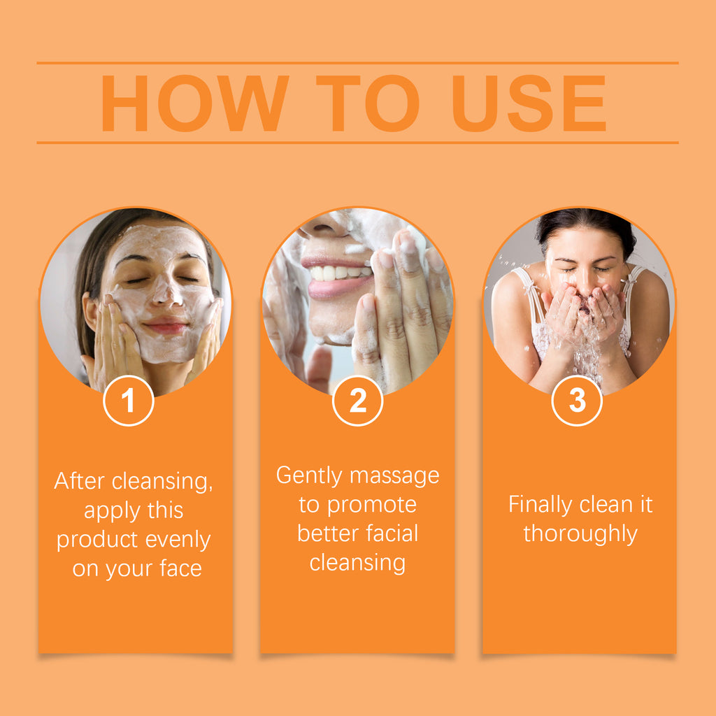 Vitamin C Gentle Facial Cleanser Tender Skin Facial Cleansing Gentle Facial Cleanser