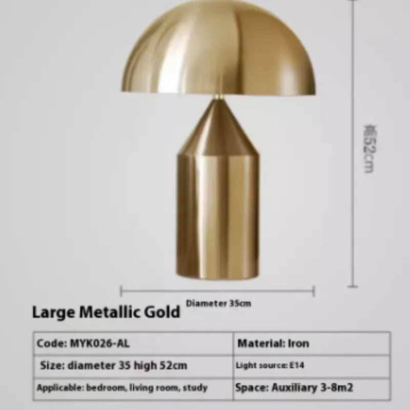 Lámpara de Mesa Moderna Elegante