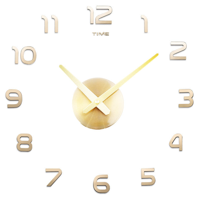 Reloj de Pared Grande Creativo de Acrílico DIY (Estilo Nórdico)