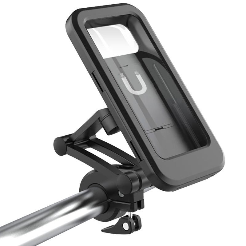 Bicycle Mobile Phone Bracket Waterproof Electric Vehicle Motorcycle Mobile Phone Bracket Mountain Bike Waterproof Bag