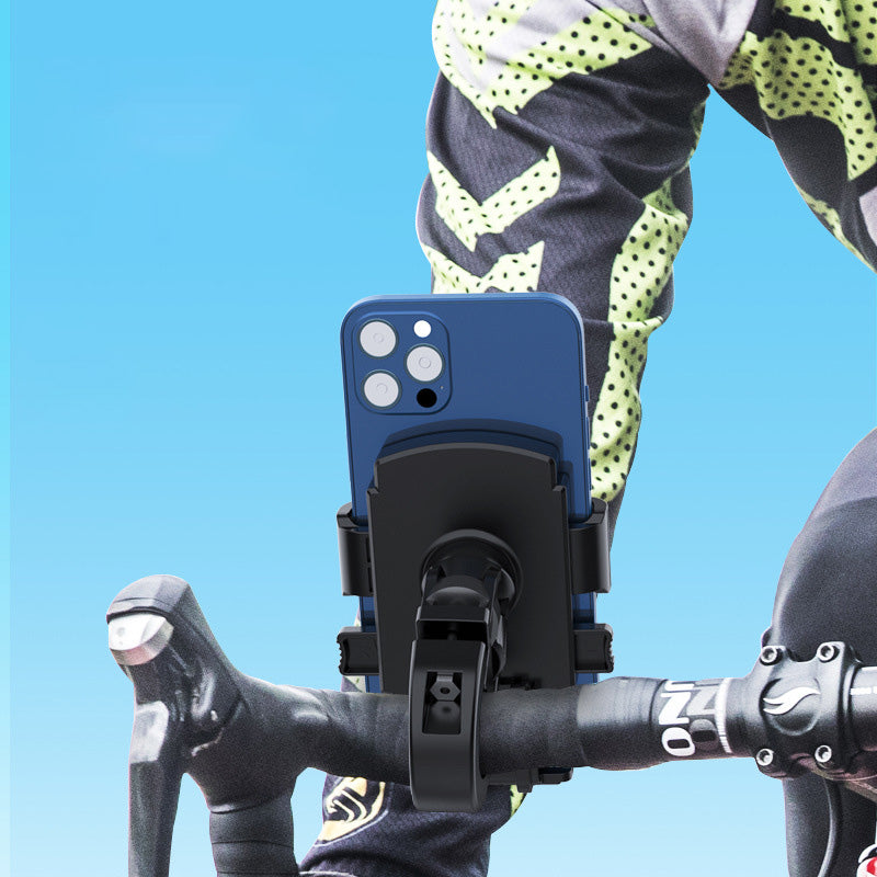 New Electric Vehicle Mobile Phone Bracket Anti-Drop Anti-Vibration Bicycle Motorcycle Mobile Phone Bracket