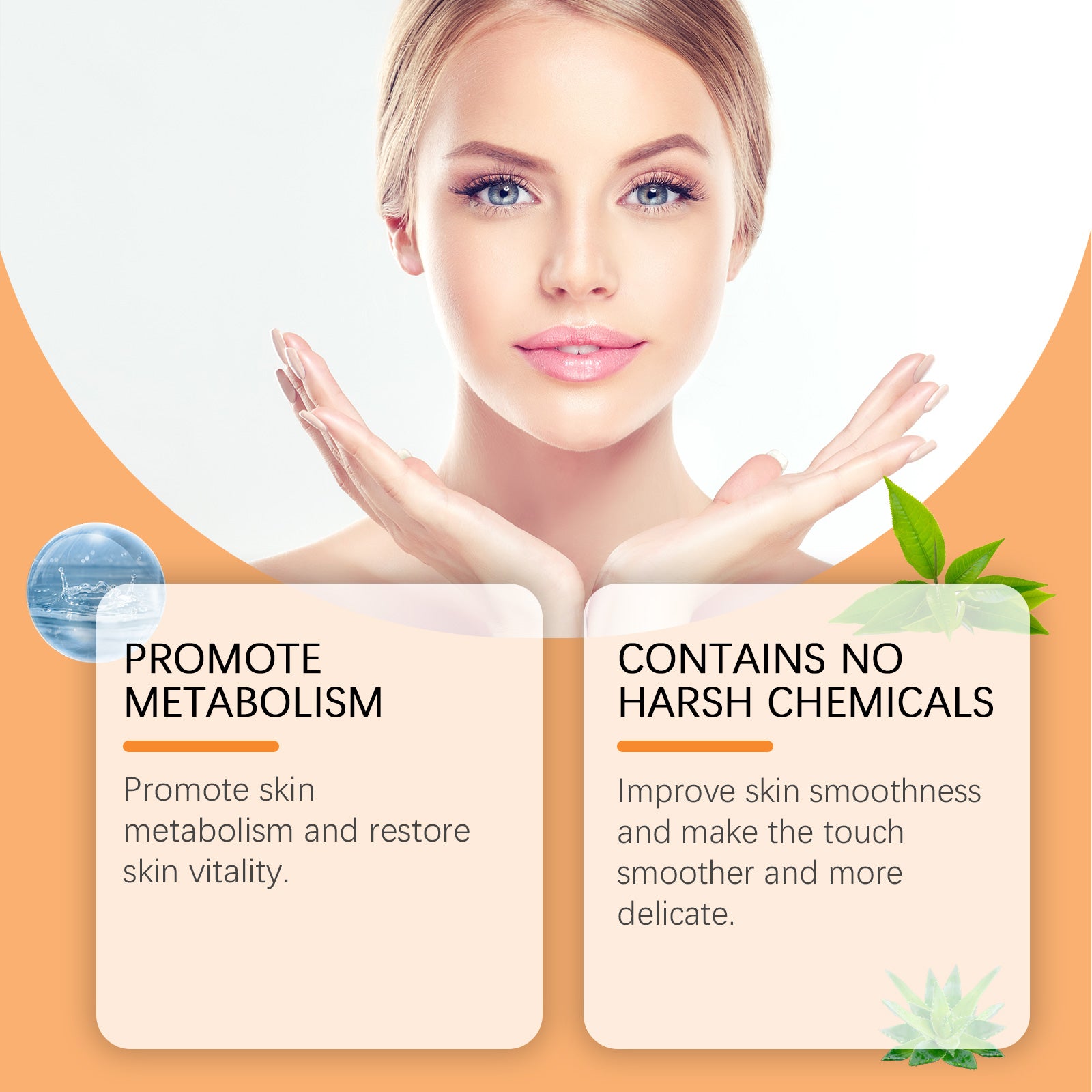 Vitamin C Gentle Facial Cleanser Tender Skin Facial Cleansing Gentle Facial Cleanser